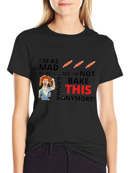 Mad Baker T-Shirt - Funny Baking Tee
