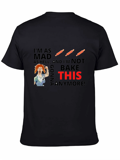 Mad Baker T-Shirt - Funny Baking Tee