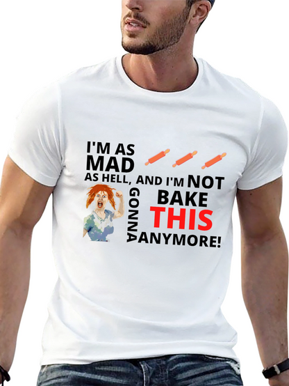 Mad Baker T-Shirt - Funny Baking Tee