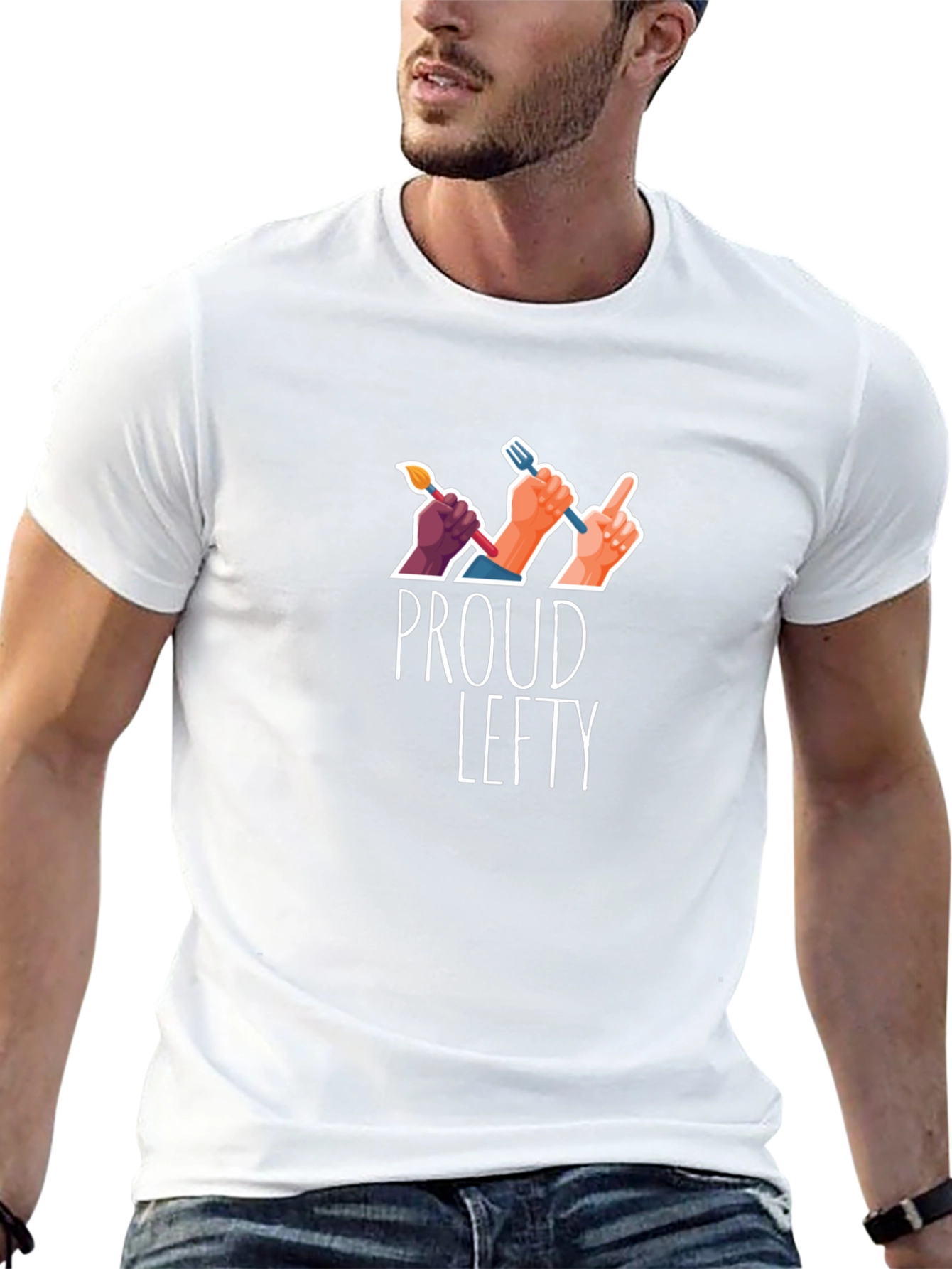 Proud Lefty T-Shirt - Left Handed Pride