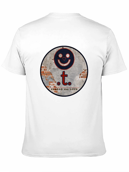 Spread the Love Graphic Tee - Stylish Black T-Shirt