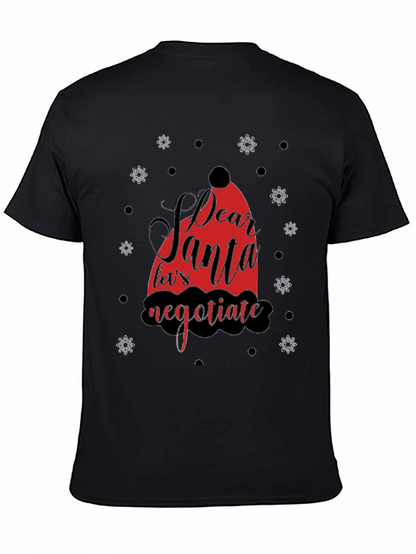 Dear Santa Negotiate Graphic Tee