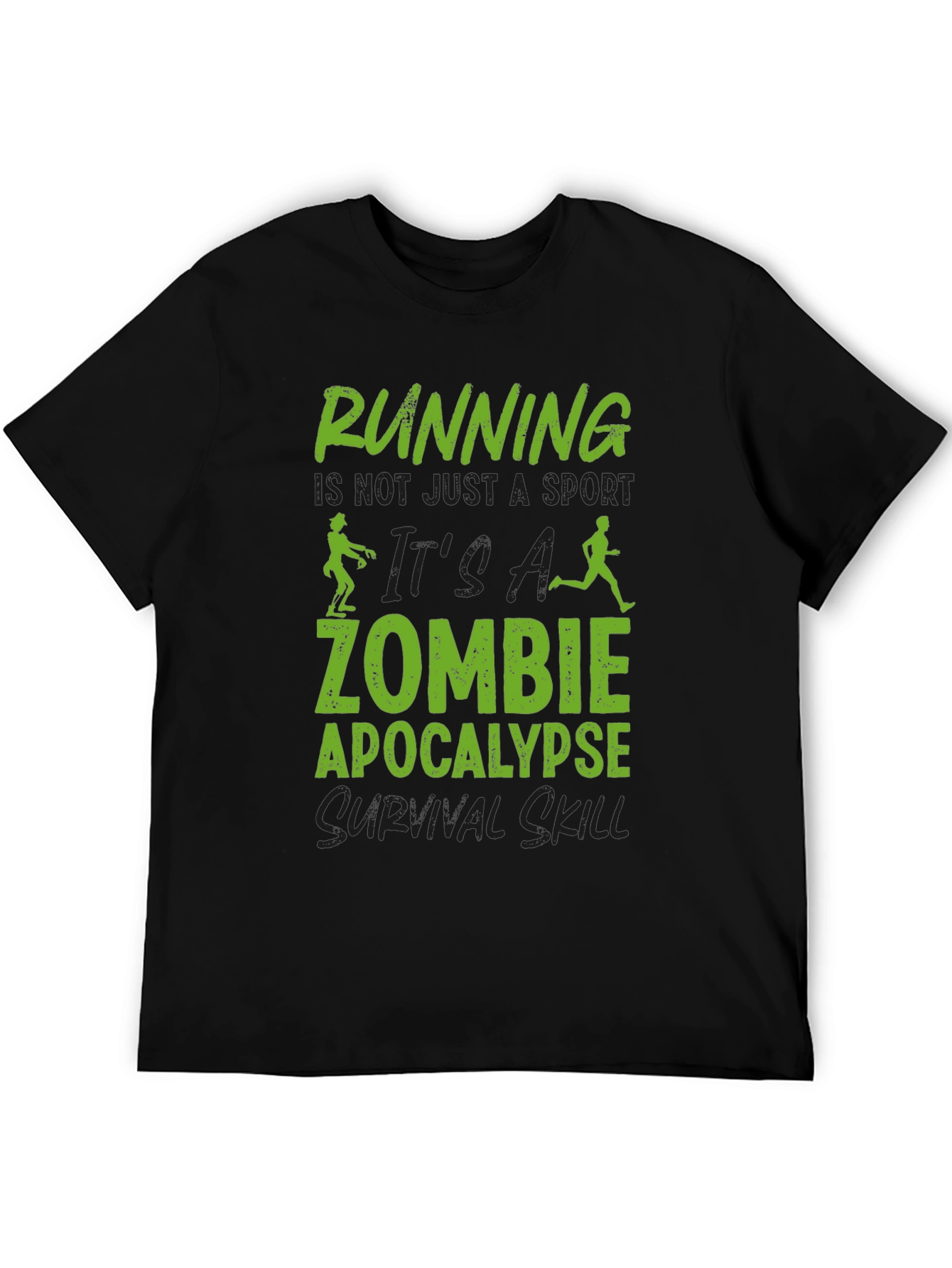 Zombie Apocalypse Running Survival Skill T-Shirt