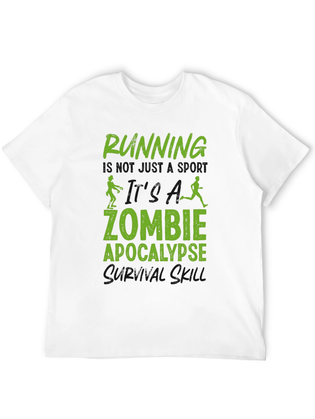 Zombie Apocalypse Running Survival Skill T-Shirt