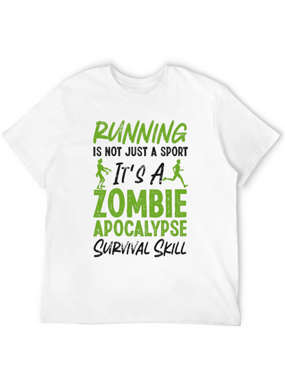 Zombie Apocalypse Running Survival Skill T-Shirt