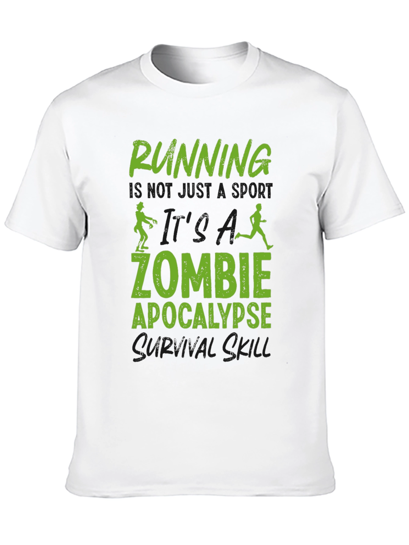 Zombie Apocalypse Running Survival Skill T-Shirt