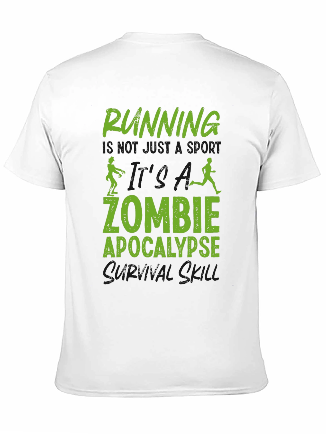 Zombie Apocalypse Running Survival Skill T-Shirt