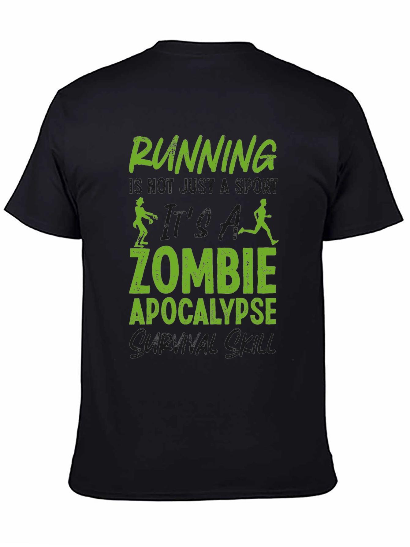 Zombie Apocalypse Running Survival Skill T-Shirt