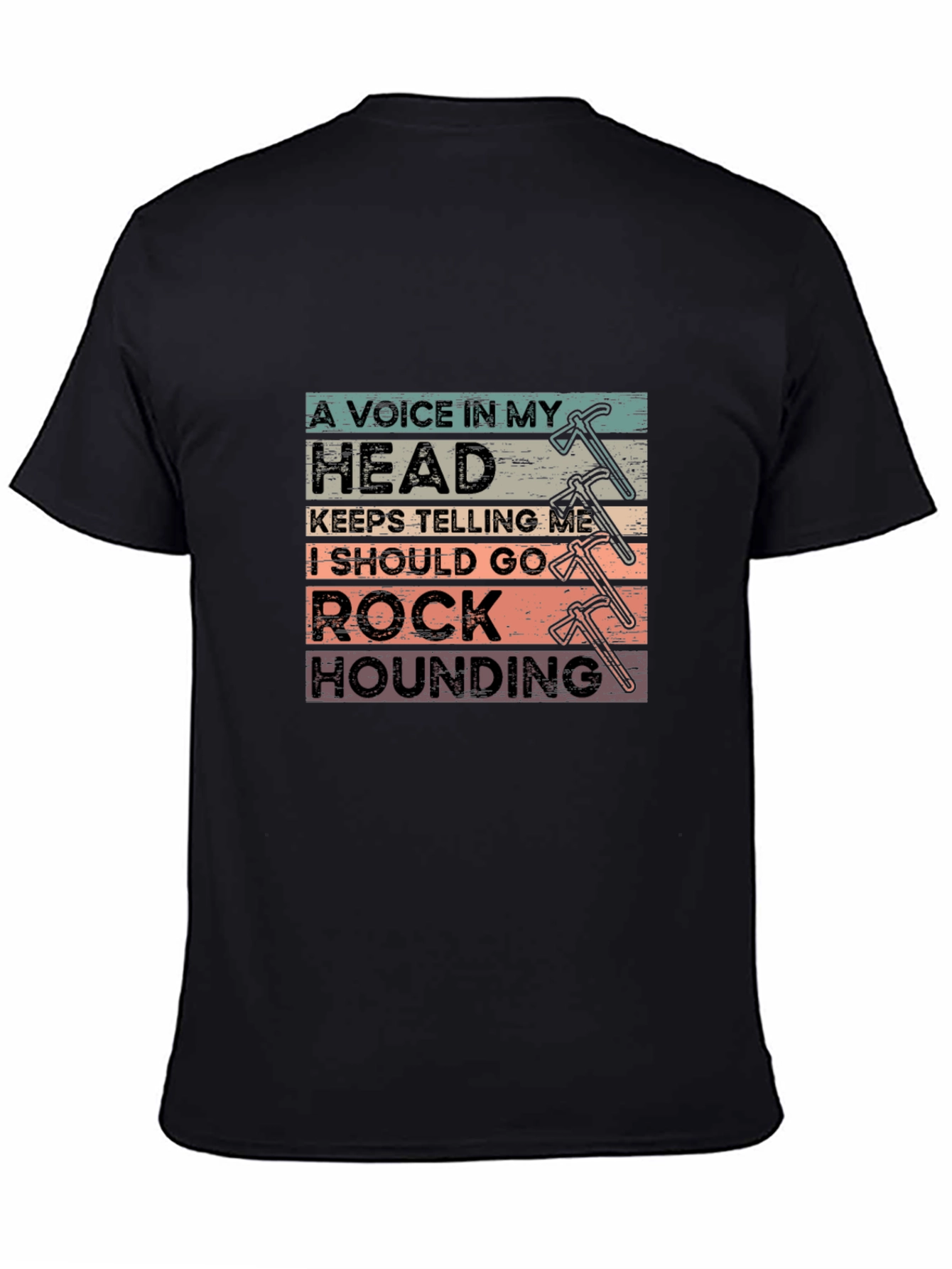 Rock Hounding T-Shirt - A Voice in My Head