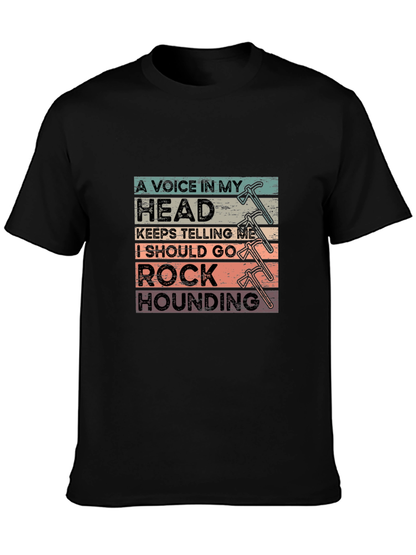 Rock Hounding T-Shirt - A Voice in My Head