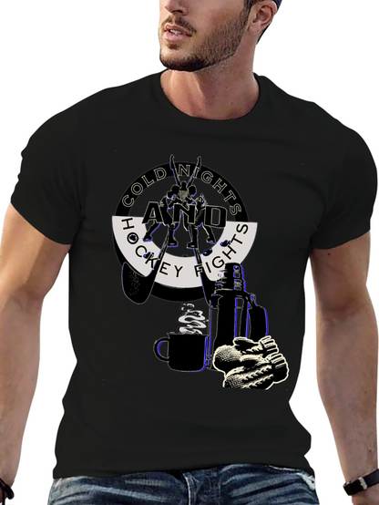 Cold Nights & Hockey Fights T-Shirt