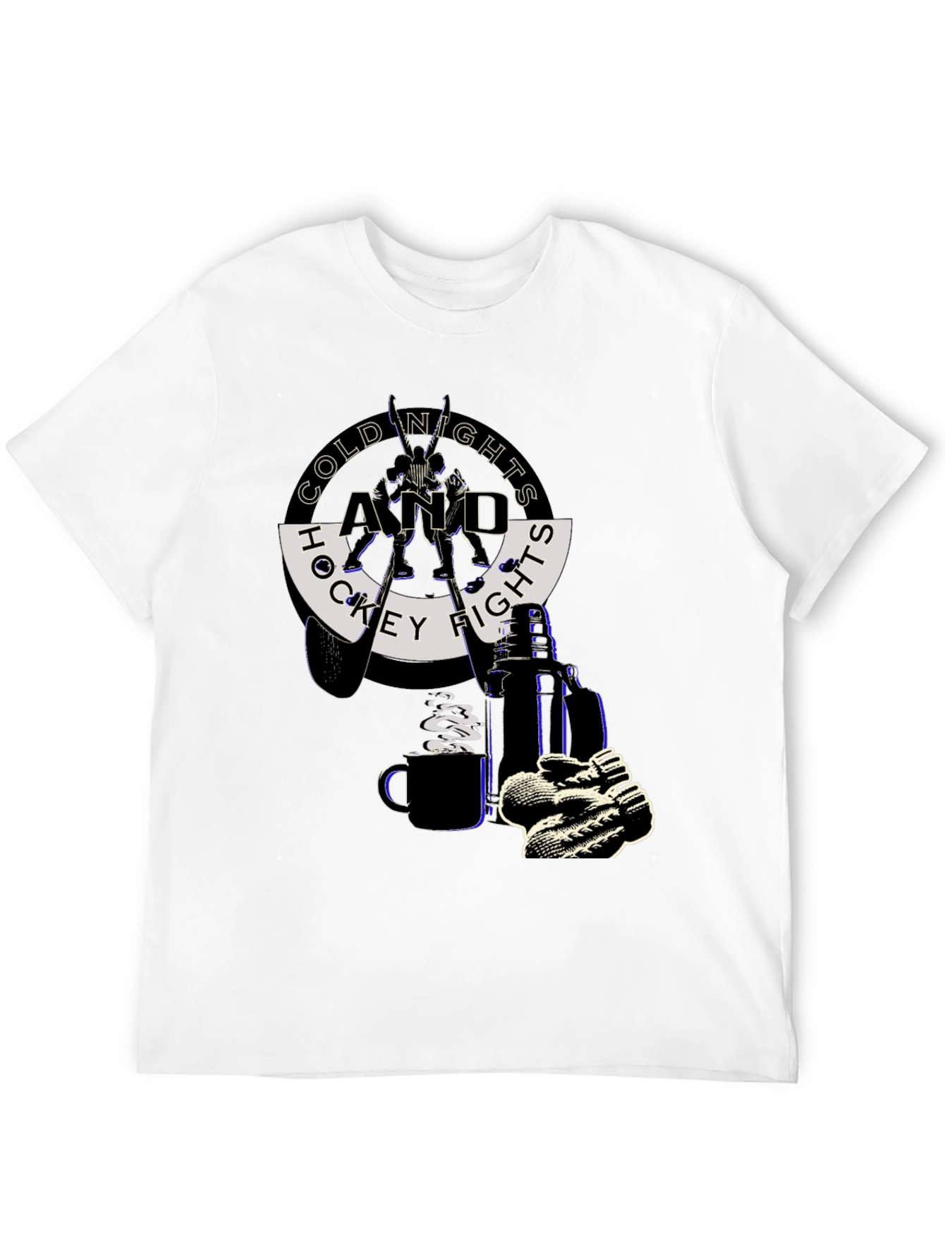 Cold Nights & Hockey Fights T-Shirt