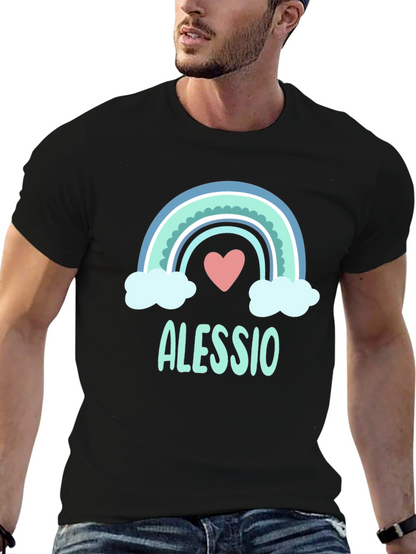 Alessio Rainbow Heart T-Shirt