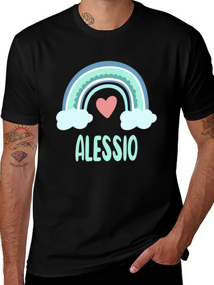 Alessio Rainbow Heart T-Shirt