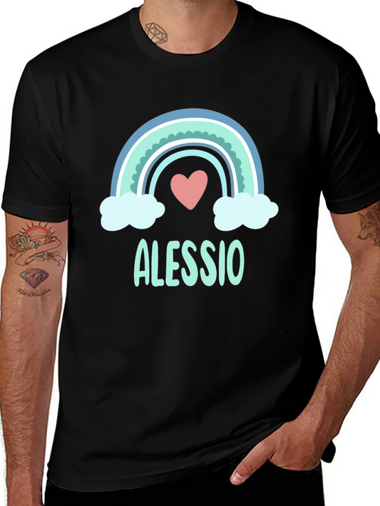 Alessio Rainbow Heart T-Shirt
