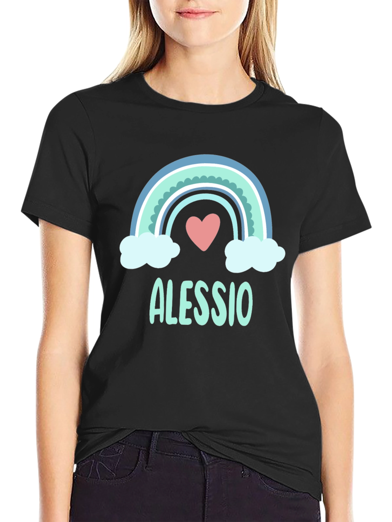 Alessio Rainbow Heart T-Shirt