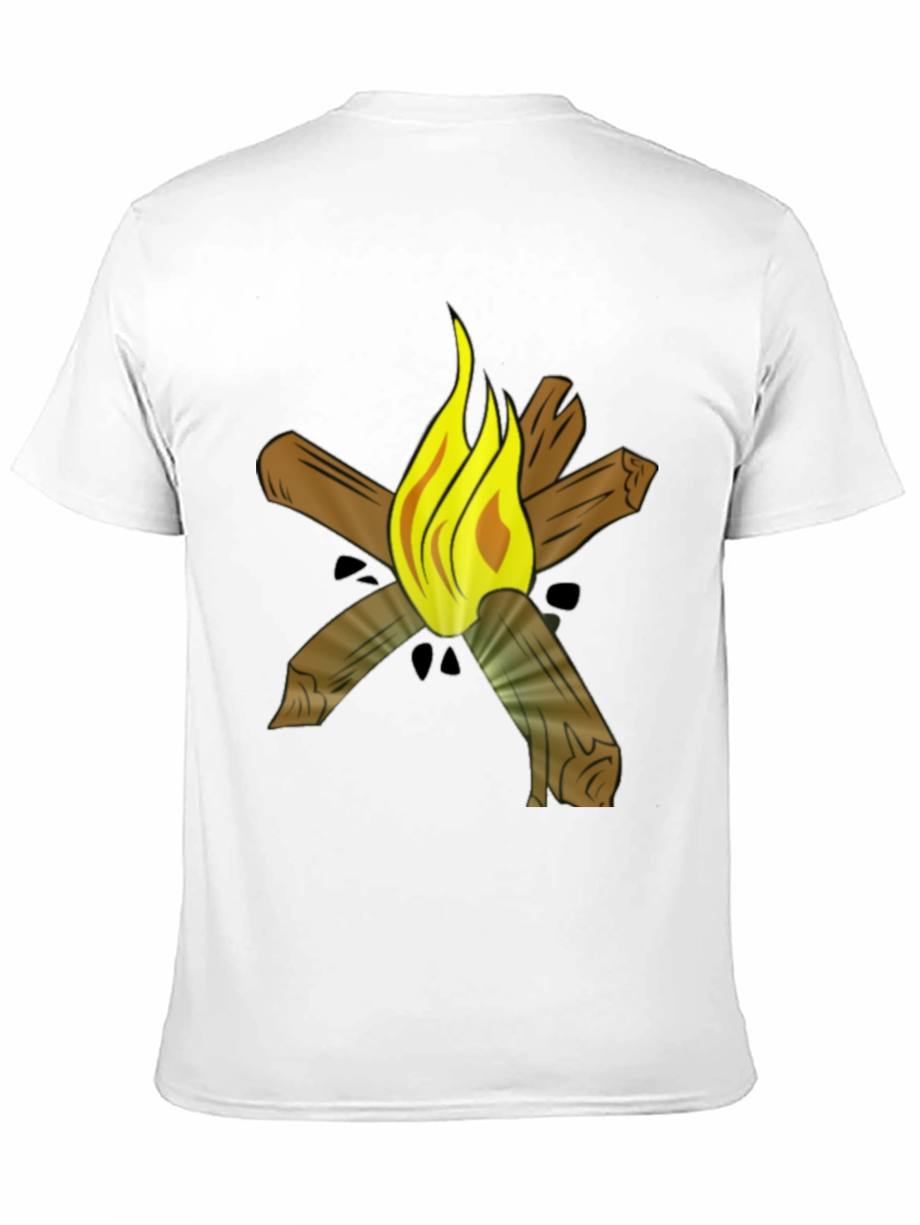 Campfire Graphic Tee - Black