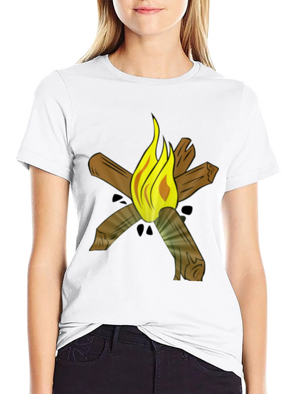 Campfire Graphic Tee - Black