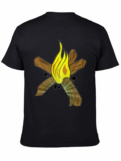 Campfire Graphic Tee - Black