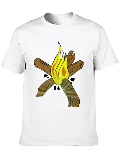 Campfire Graphic Tee - Black