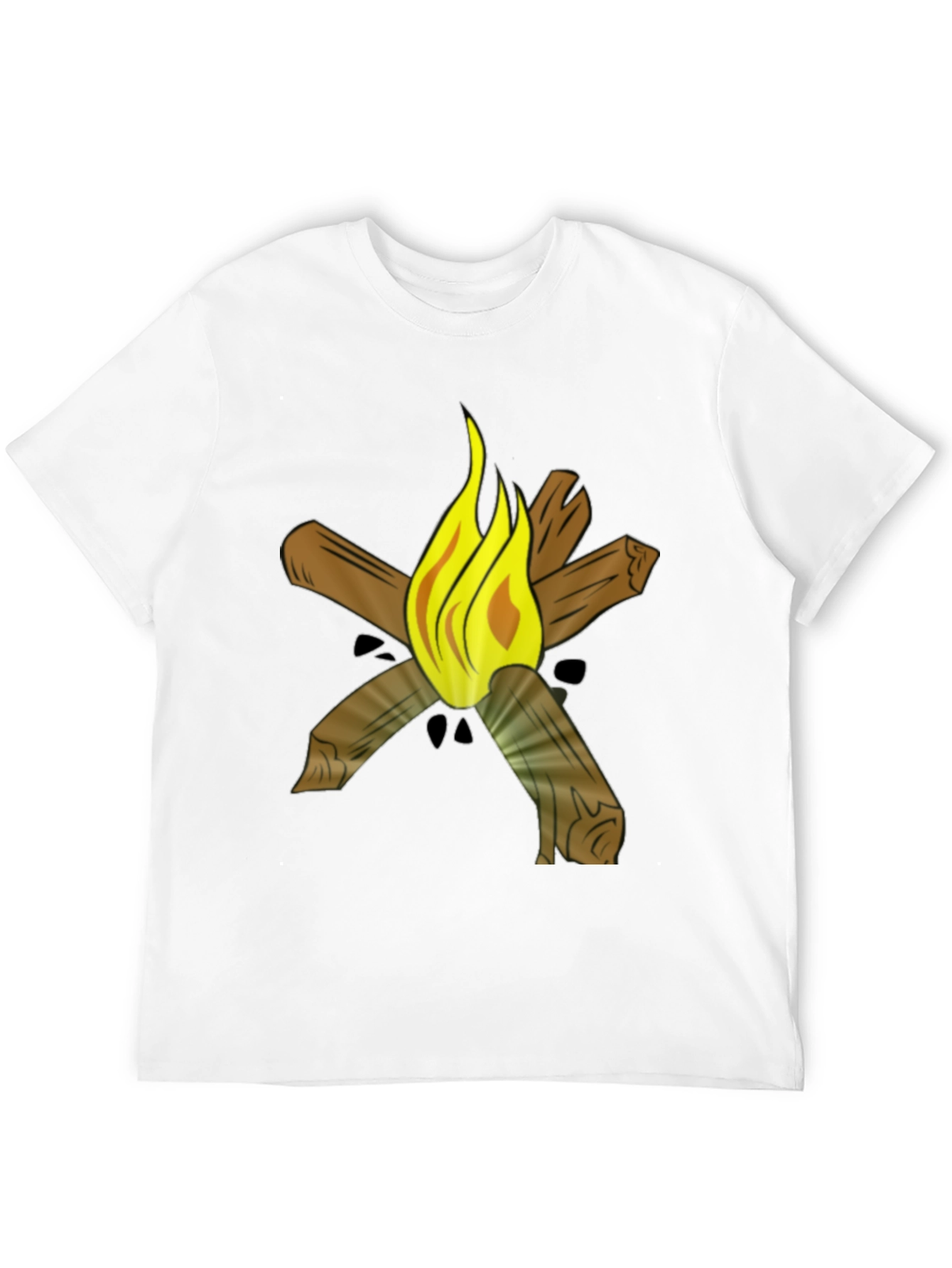Campfire Graphic Tee - Black