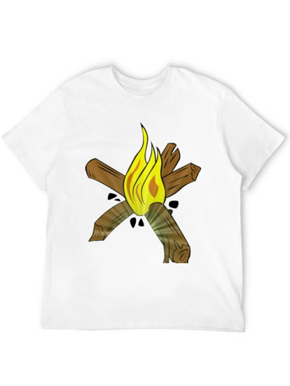Campfire Graphic Tee - Black