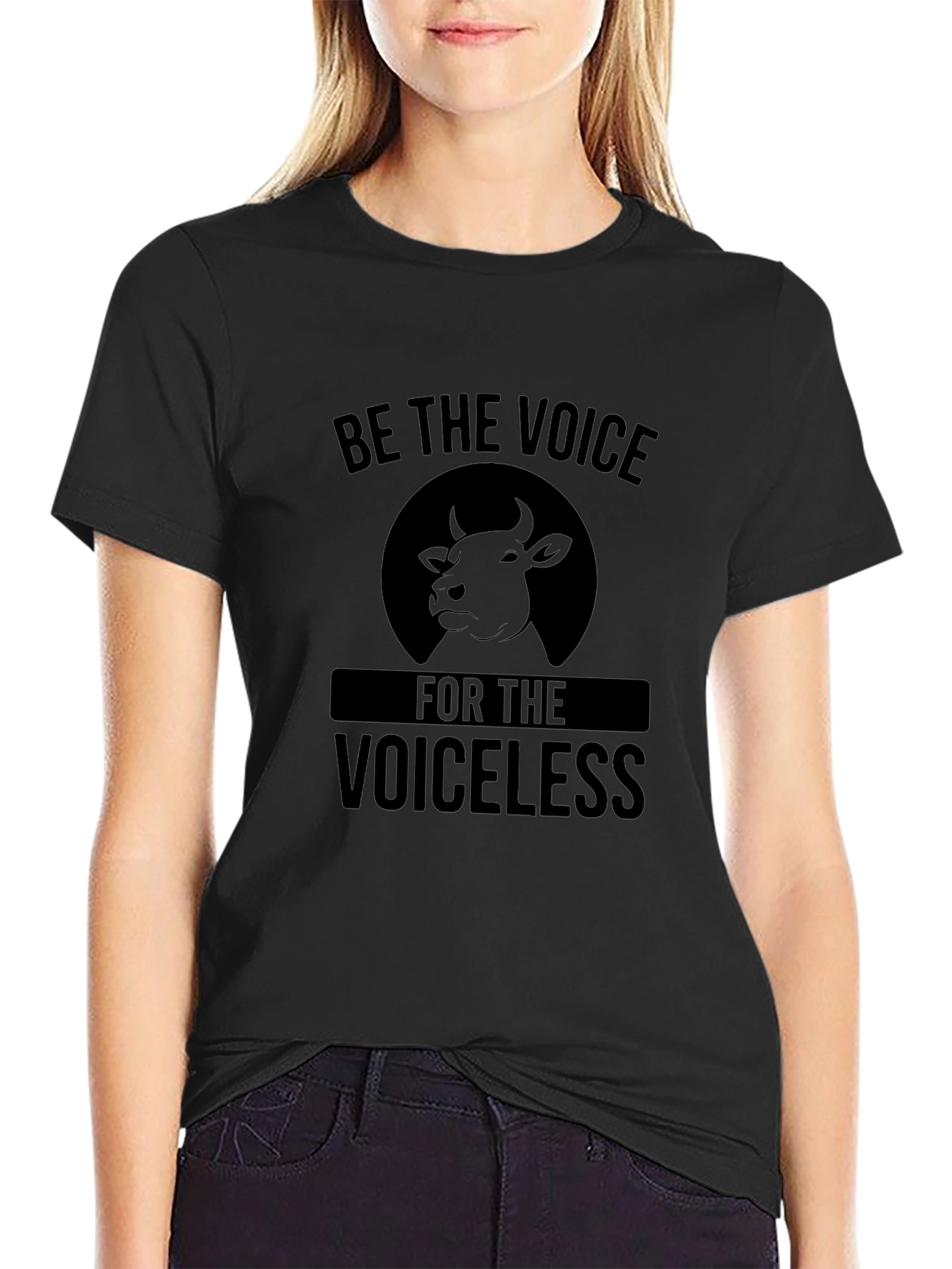 Be The Voice Black T-Shirt