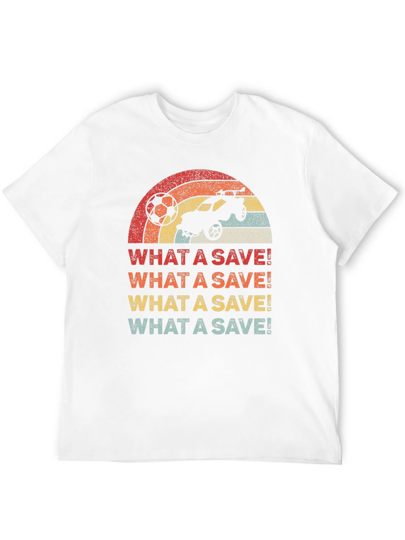 Retro Rocket League What a Save! T-Shirt