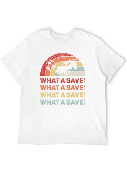 Retro Rocket League What a Save! T-Shirt