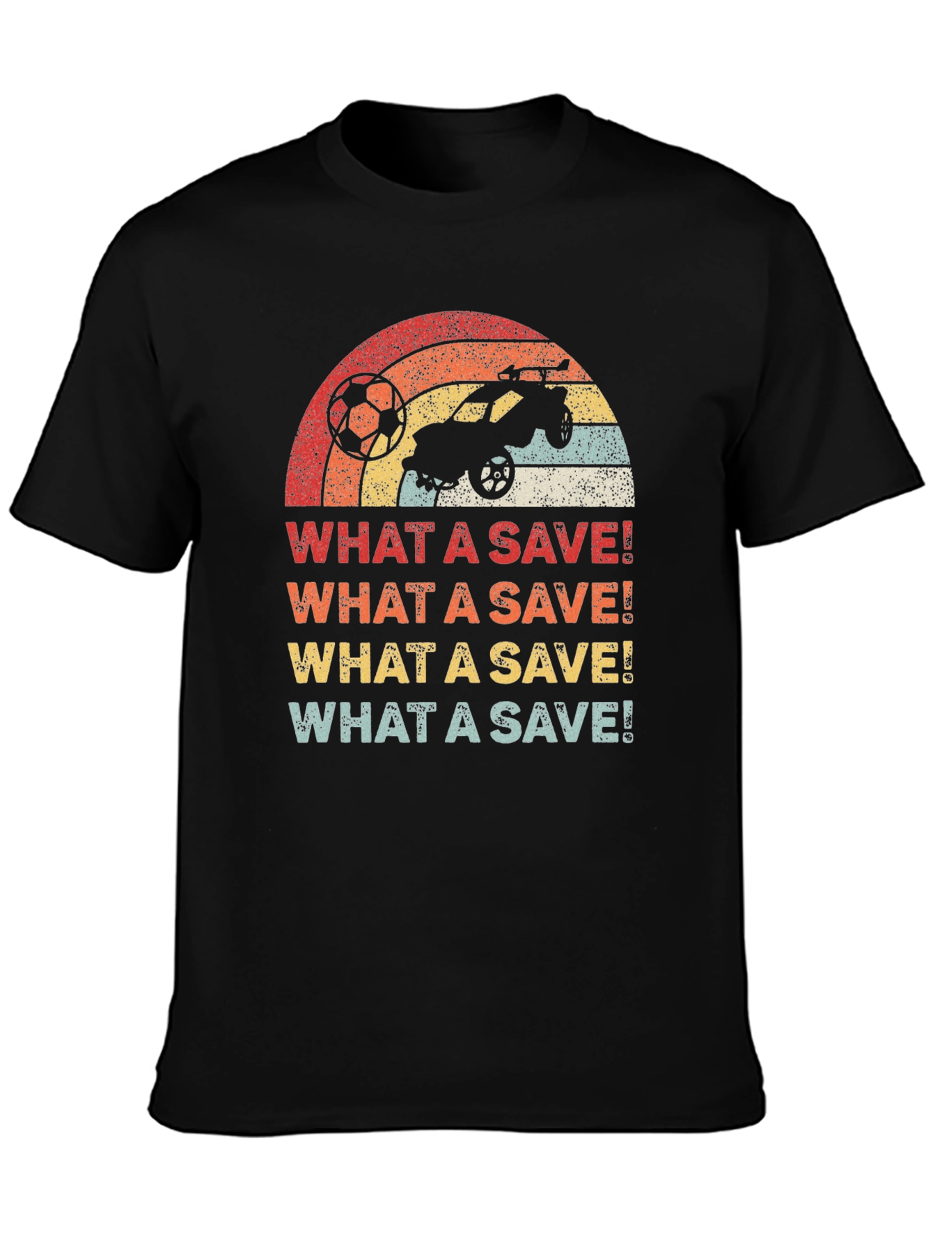 Retro Rocket League What a Save! T-Shirt