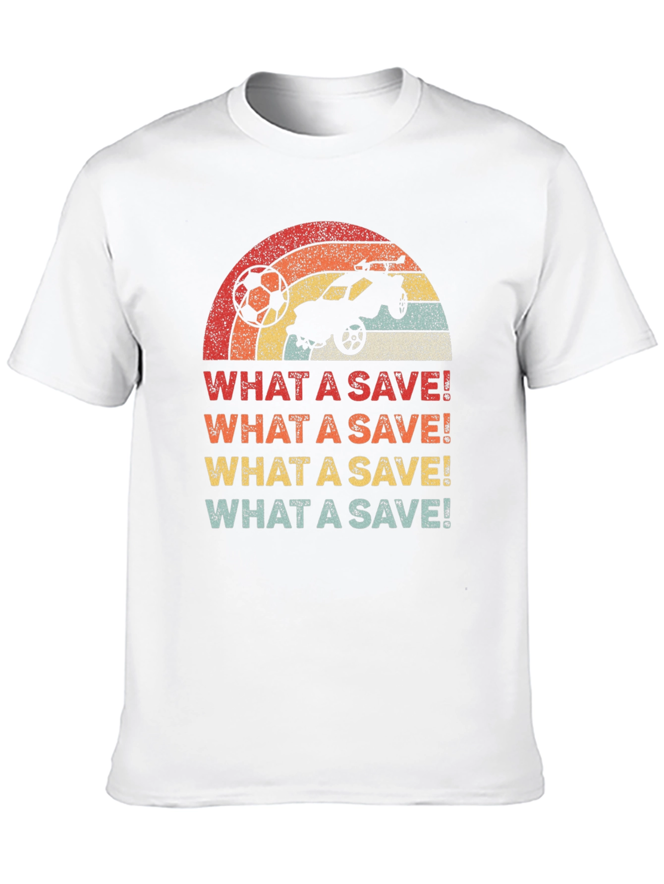 Retro Rocket League What a Save! T-Shirt