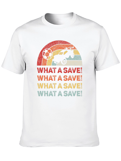 Retro Rocket League What a Save! T-Shirt