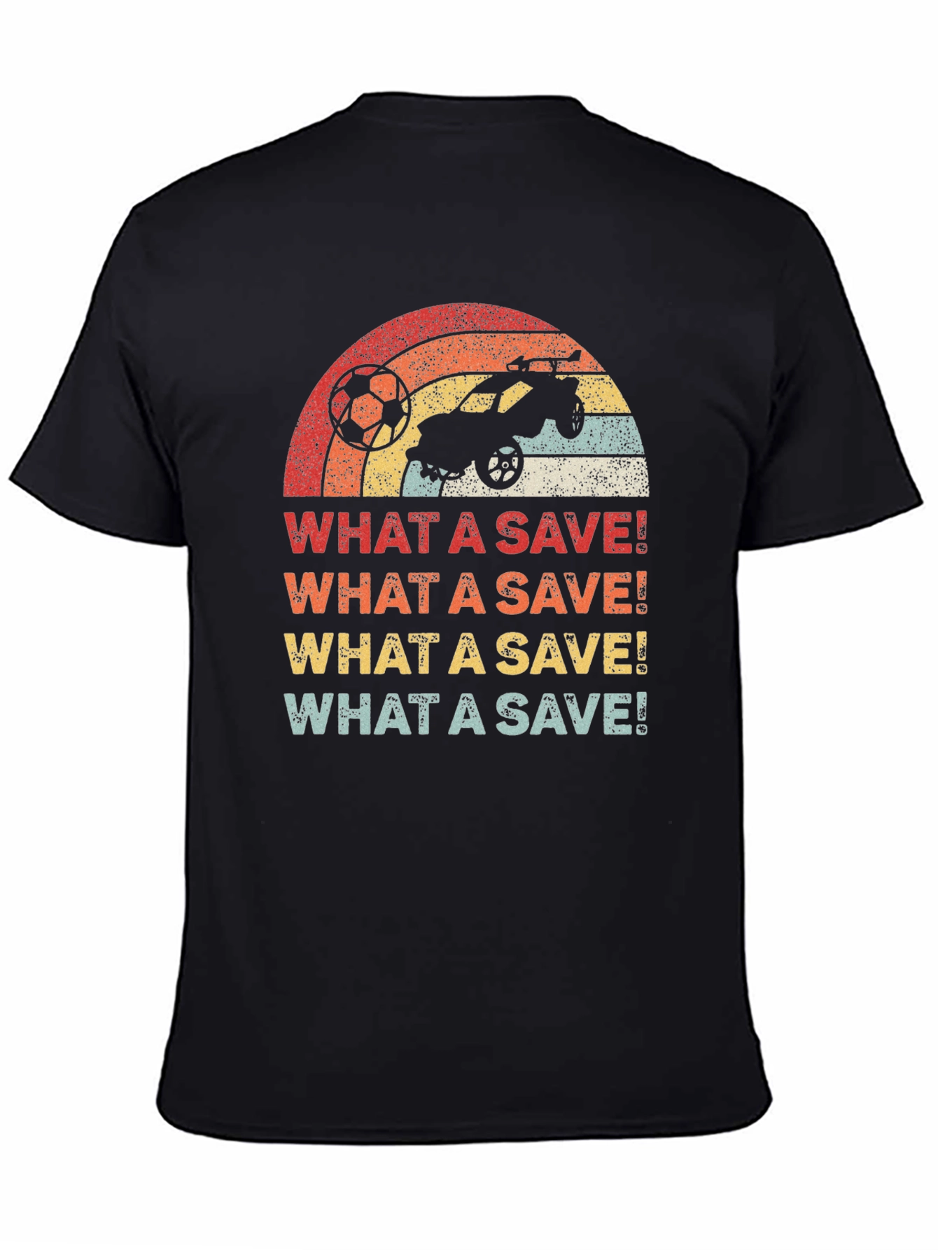 Retro Rocket League What a Save! T-Shirt