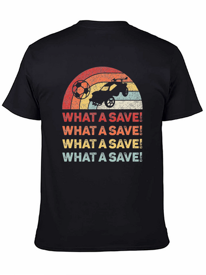 Retro Rocket League What a Save! T-Shirt