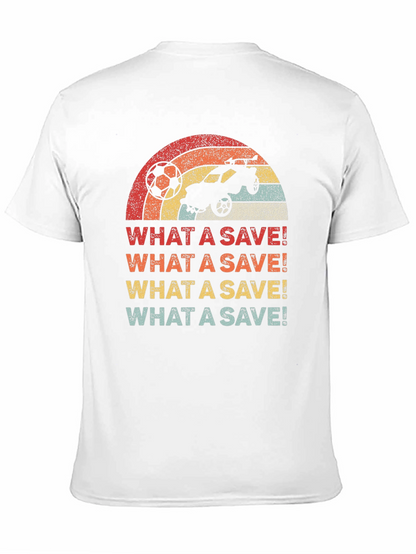 Retro Rocket League What a Save! T-Shirt