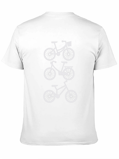Black Bicycle T-Shirt - Cycling Enthusiast Apparel