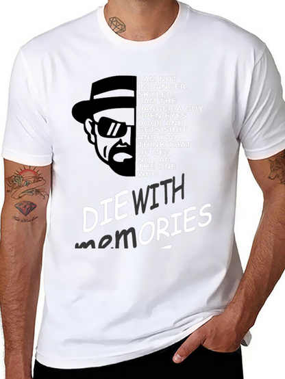 Breaking Bad Inspired Die With Memories Graphic Tee