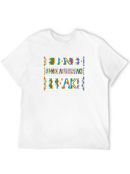 Silence Speaks T-Shirt: Bold Statement Tee