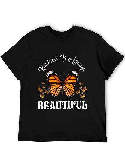 Kindness Is Always Beautiful Butterfly Graphic Tee