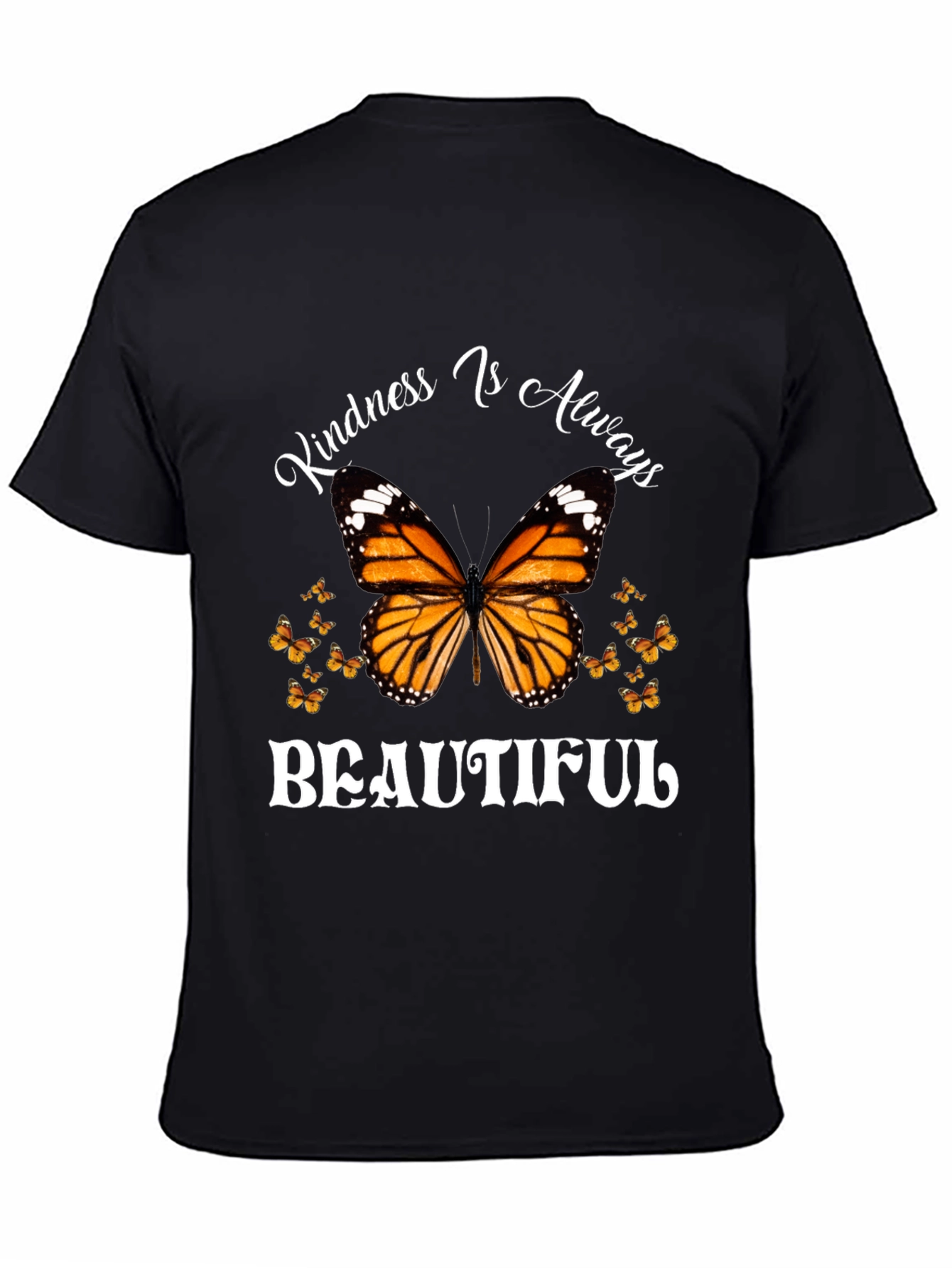 Kindness Is Always Beautiful Butterfly Graphic Tee