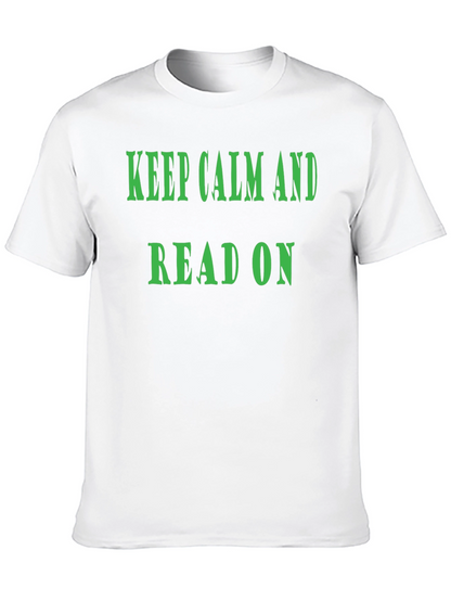 Keep Calm and Read On Graphic Tee