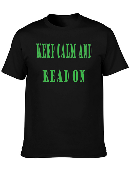 Keep Calm and Read On Graphic Tee
