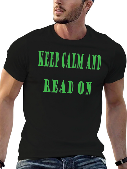 Keep Calm and Read On Graphic Tee