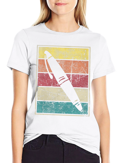 Retro Pen Graphic Tee - Black Unisex T-Shirt