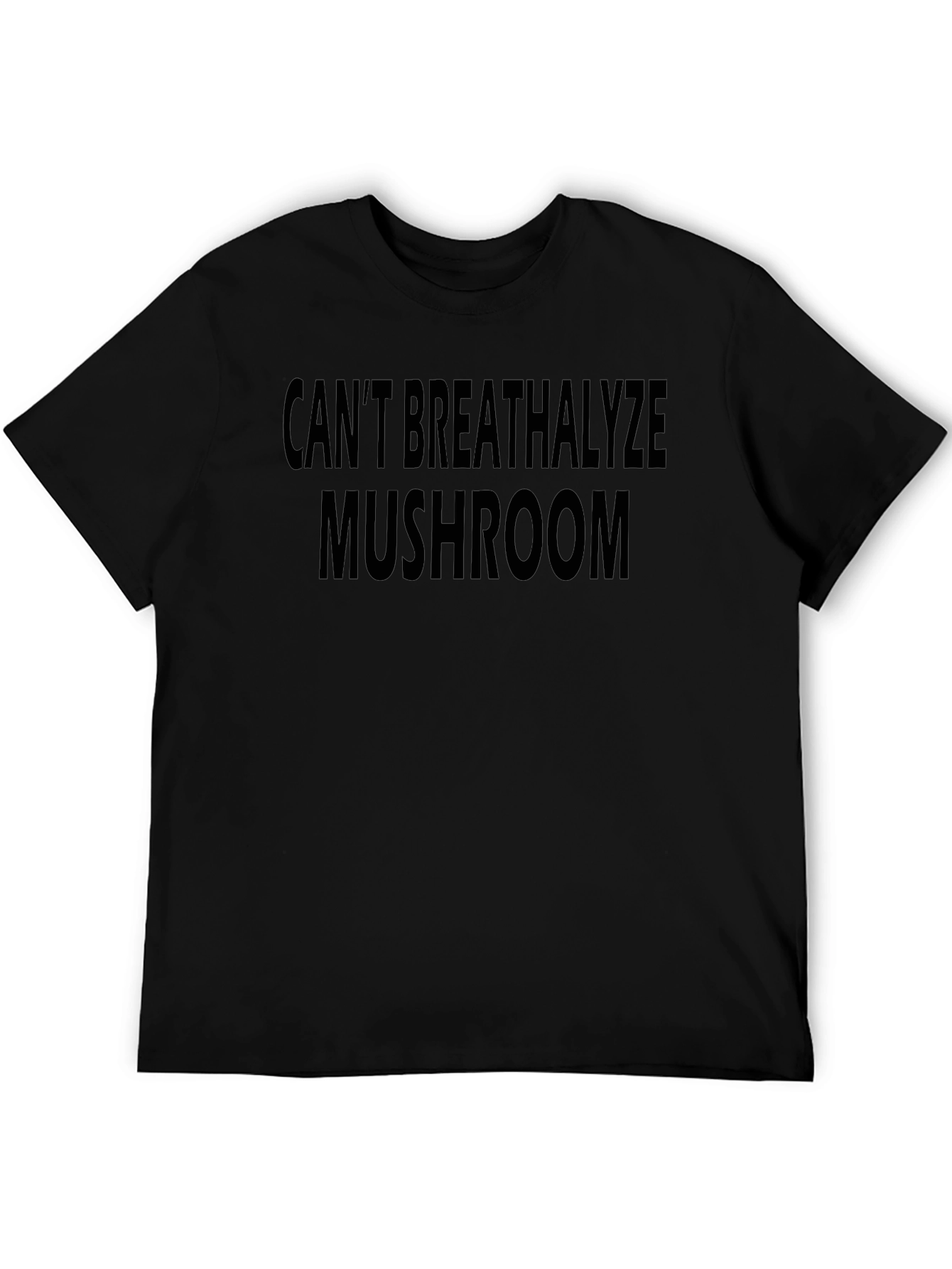 Cant Breathalyze Mushroom Graphic Tee