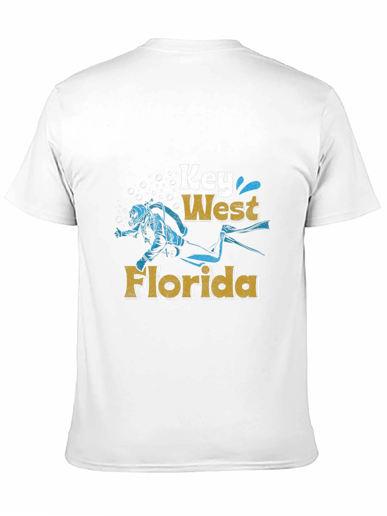 Key West Florida Diver Graphic Tee