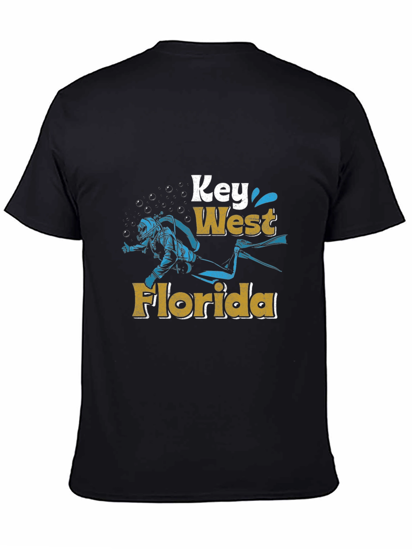 Key West Florida Diver Graphic Tee