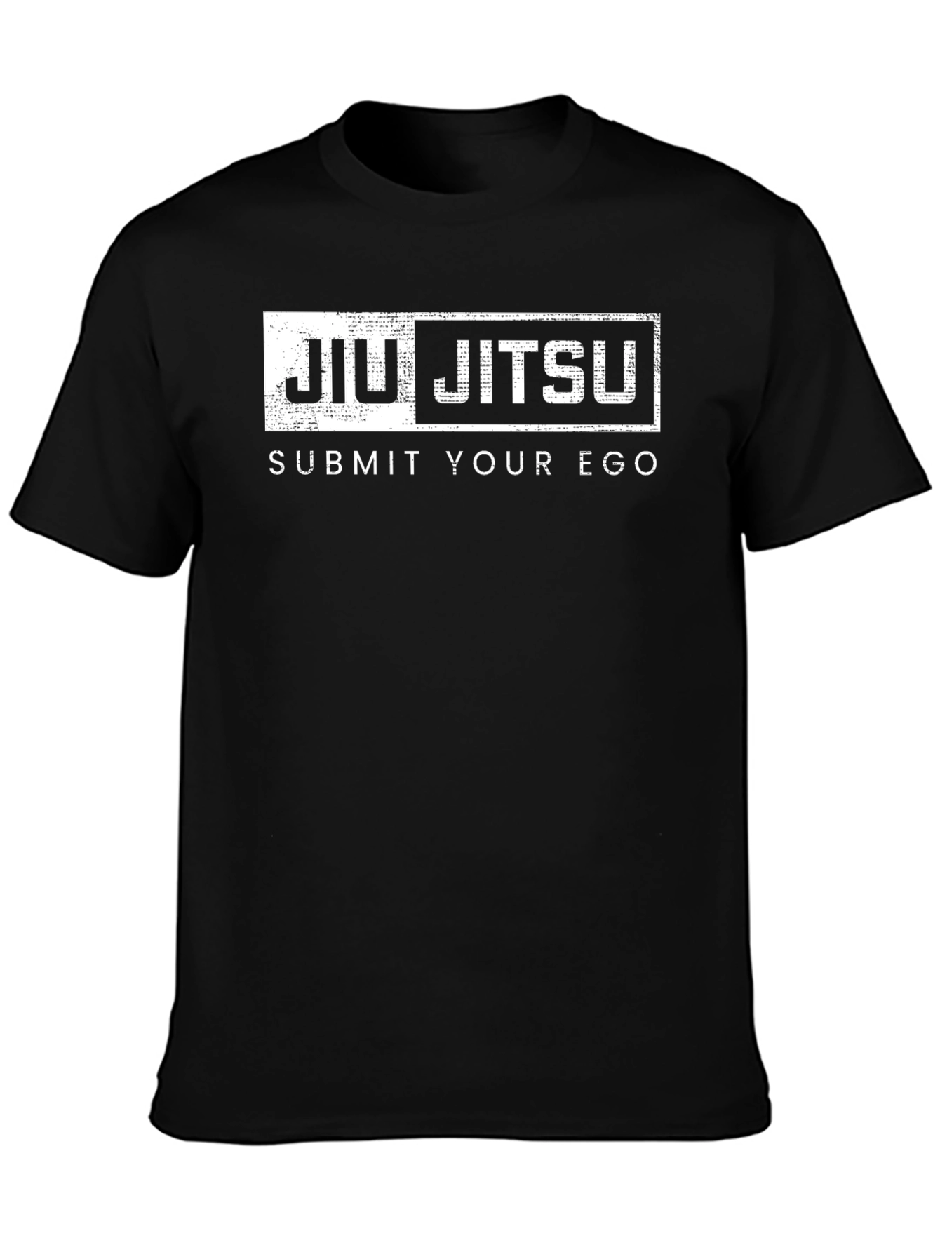 Jiu Jitsu Submit Your Ego Black T-Shirt