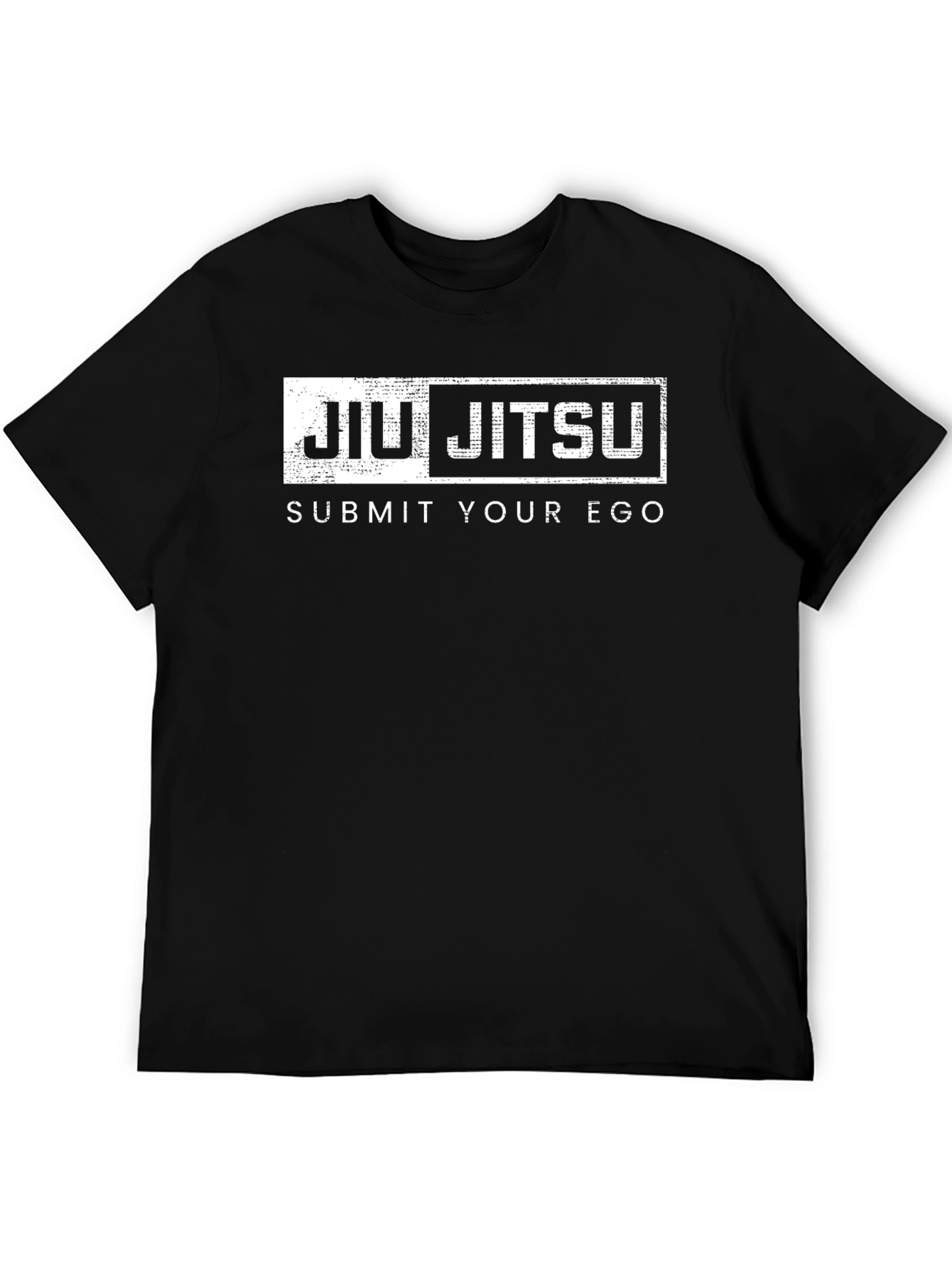 Jiu Jitsu Submit Your Ego Black T-Shirt