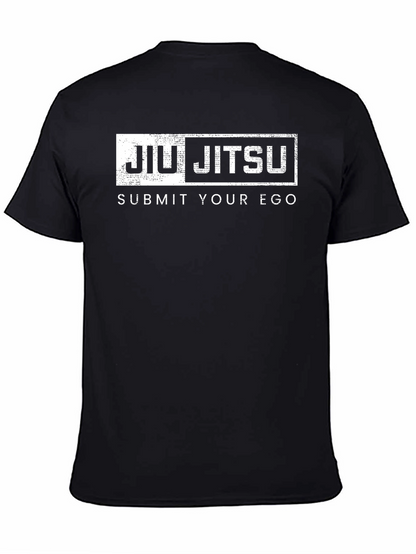 Jiu Jitsu Submit Your Ego Black T-Shirt